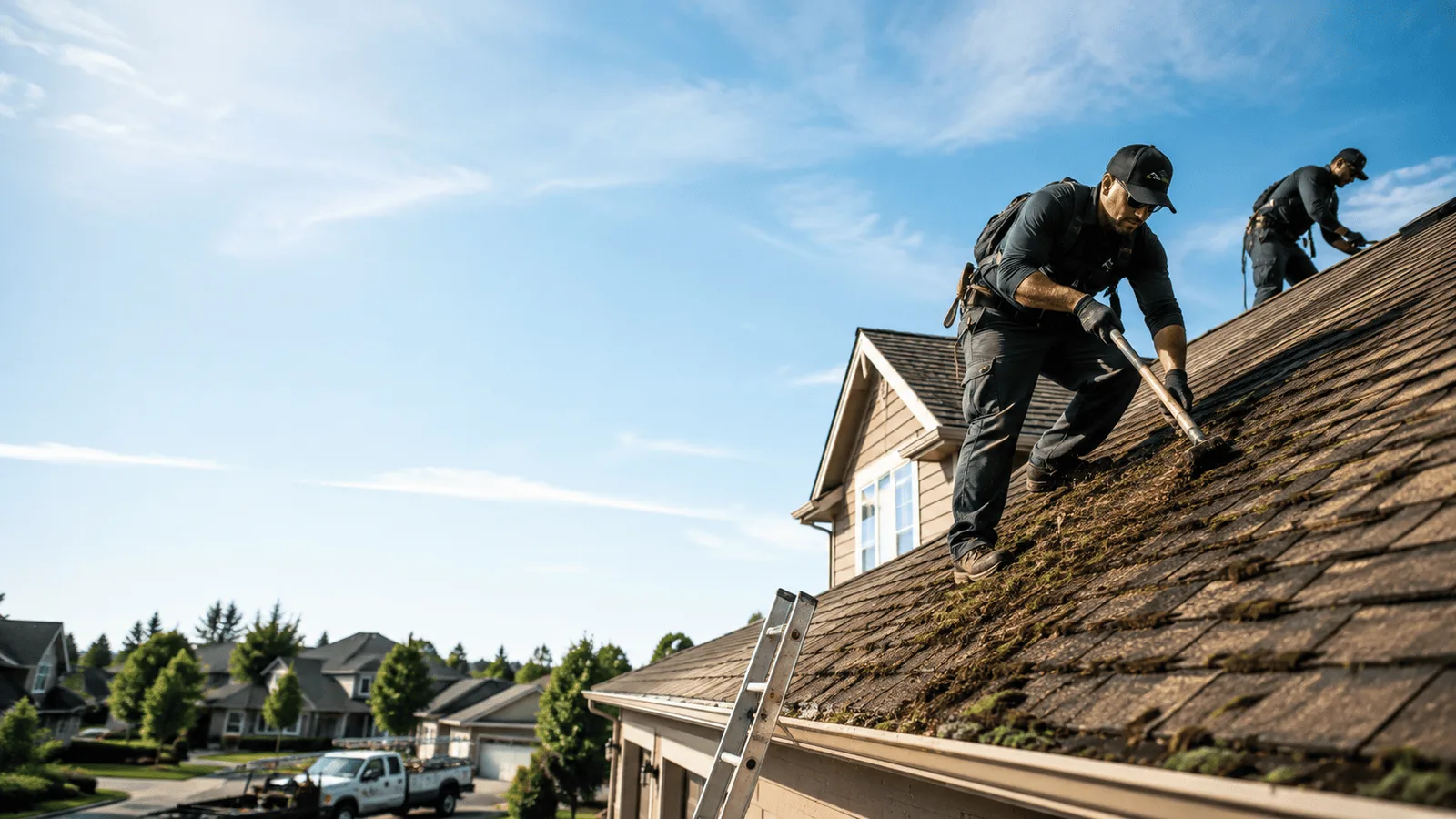 Roof Moss Removal in Cameron, OH near me